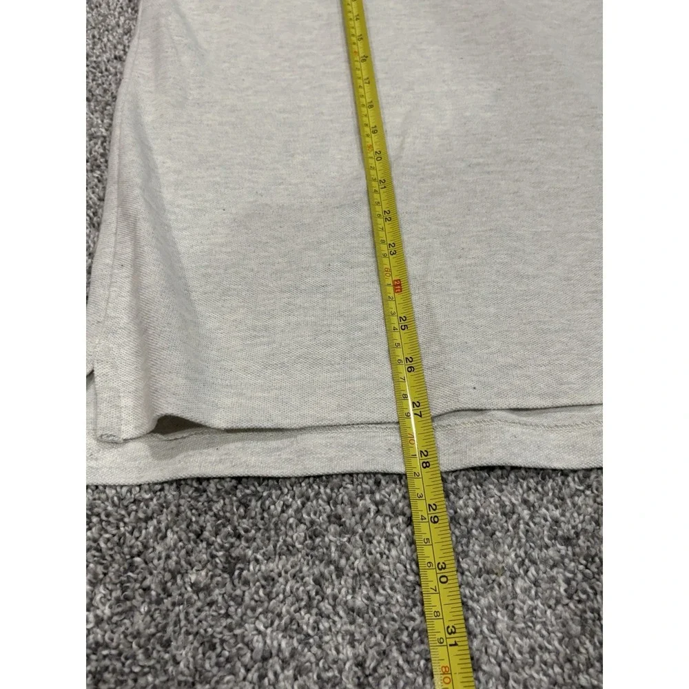 Polo Ralph Lauren Mens Medium Light Gray  Short Sleeve Polo Classic Fit